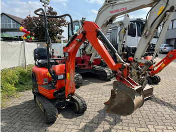 מיני מחפר KUBOTA Minibagger K 008 - 3 Minibagger nur 1049h: תמונה 2