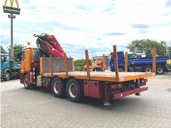 משאית צד נופל/ שטוחה, משאית מנוף Mercedes-Benz Actros 2646 L 6x4  Pritsche Kran Fassi 450 45m/t Mercedes-Benz Actros 2646 L 6x4  Pritsche Kran Fassi 450 45m/t: תמונה 4