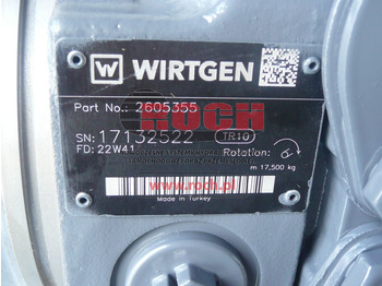 משאבה הידרולית WIRTGEN 2605355: תמונה 2