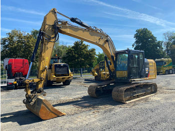 מחפר סורק CAT 318F L Kettenbagger *Vollverröhrung *1.400 h: תמונה 1