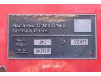 עגורן נייד Grove GCK 3045 CITY KRAN 45 Ton - 5800 Std: תמונה 4 עגורן נייד Grove GCK 3045 CITY KRAN 45 Ton - 5800 Std: תמונה 4