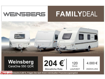 קרוואן נגרר WEINSBERG CaraOne 550 QDK