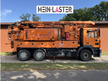 משאית ואקום MAN FE 410 Assmann Saug HD Spüler Recycling +  FB.: תמונה 3