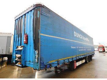 סמיטריילר עם וילונות צד KRONE SDP