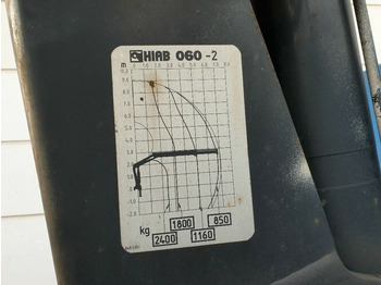 משאית מנוף, משאית צד נופל/ שטוחה Iveco EuroCargo 80E 18 4x2 Euro Cargo ML 80 E 18, Hiab Kran 060-2: תמונה 3