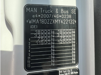 משאית דילוג העמסה MAN TGM 18.320 4x2 BL TGM 18.320 4x2 BL, Hiab Tele-Absetzanlage, Funk: תמונה 3