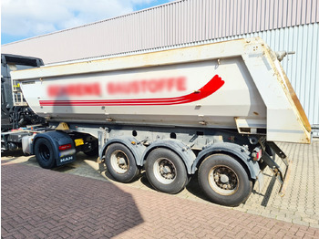 סמיטריילר עם מזהיר Meiller MHPS 12/27 MHPS 12/27 NOSS2, Stahlmulde ca. 26m³, Liftachse: תמונה 5