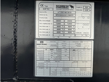 סמיטריילר Schmitz Cargobull SKI 24 SL 7.2 SKI 24 SL 7.2, Stahlmulde ca. 24m³, Liftachse: תמונה 2