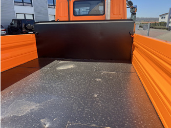 כלי רכב מסחרי Unimog U 20 U405/70 4x4 U 20 U405/70 4x4, Kipper, Winterdienstplatte: תמונה 2
