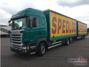 משאית וילונות צד SCANIA R 450