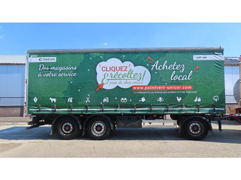 קרון נגרר עם וילונות צד LECITRAILER
