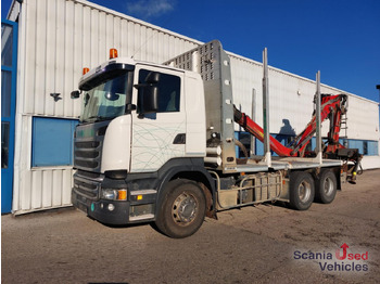 משאית עץ SCANIA R 490