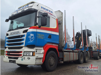 משאית עץ SCANIA R 490