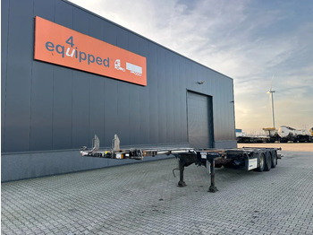 סמיטריילר מוביל מכולות/ החלפת גוף D-TEC