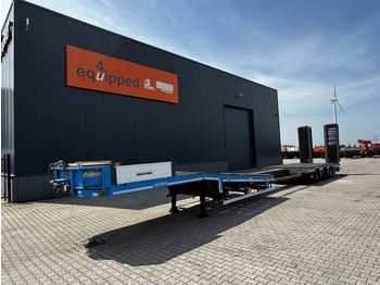 סמיטריילר עם מטען נמוך Nooteboom OSD-48-03V dieplader, NL-trailer, APK: 07/2026, hydraulische oprijplaten + hefplateau, 370cm uitschuifbaar, SAF + trommelremmen: תמונה 2