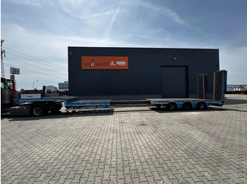 סמיטריילר עם מטען נמוך Nooteboom OSD-48-03V dieplader, NL-trailer, APK: 07/2026, hydraulische oprijplaten + hefplateau, 370cm uitschuifbaar, SAF + trommelremmen: תמונה 5
