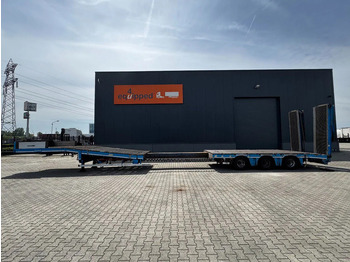 סמיטריילר עם מטען נמוך Nooteboom OSD-48-03V dieplader, NL-trailer, APK: 07/2026, hydraulische oprijplaten + hefplateau, 370cm uitschuifbaar, SAF + trommelremmen: תמונה 3