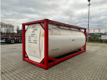 מכל אחסון עבור הובלה של דלק SINGAMAS 20FT ISO, 26.000L/1-COMP/3 BAFFELS/3 manholes, 5Y inspection: 06/2027: תמונה 4