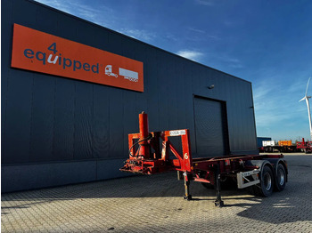 סמיטריילר מוביל מכולות/ החלפת גוף VAN HOOL 20'