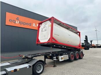 סמיטריילר מוביל מכולות/ החלפת גוף VAN HOOL 20'