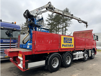 משאית צד נופל/ שטוחה, משאית מנוף Volvo FH 400 8X4 + HIAB 130 R - STEEL SPRING / BLATT / BALLIESTAS - I SHIFT - BELGIAN TRUCK: תמונה 4