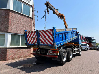 מזהיר, משאית מנוף MAN 33 FE 33.410 6X4 KRAAN + KIPPER EURO 2 BLADGEVEERD: תמונה 5