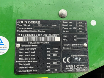 מקצרה John Deere 8500: תמונה 4