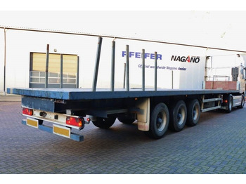 סמיטריילר צד נופל/ שטוח Groenewegen DRO-12-27 3 Axle Trailer, 32t Capacity, BPW Axles: תמונה 3