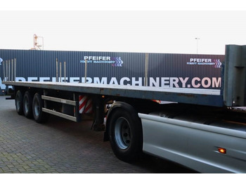 סמיטריילר צד נופל/ שטוח Groenewegen DRO-12-27 3 Axle Trailer, 32t Capacity, BPW Axles: תמונה 2