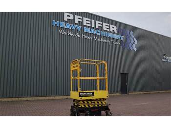 מעלית מספריים Youngman BOSS X3X Push Around Scissor Lift, Electric, 5.2m: תמונה 1