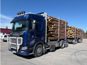 משאית עץ SCANIA R 500