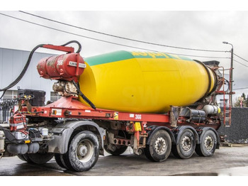 מערבל בטון סמיטרליילר LIEBHERR