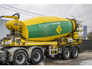 מערבל בטון סמיטרליילר LIEBHERR