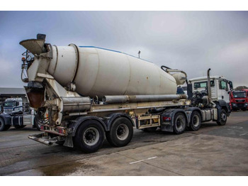 מערבל בטון סמיטרליילר Liebherr LIEBHERR BETON MIXER/MALAXEUR/MISCHER 12M3: תמונה 2