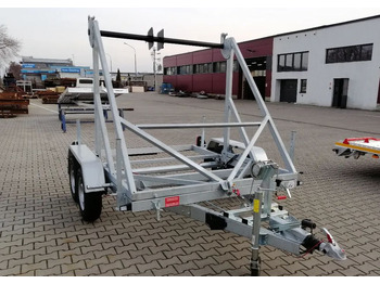 חָדָשׁ נגרר לגלגל כבלים Besttrailers Przyczepa kablowa DMC 2700 kg K14" dwie osie: תמונה 2