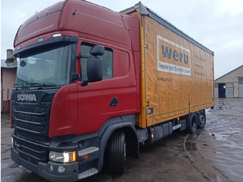 משאית וילונות צד SCANIA R 450
