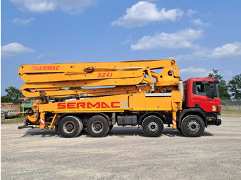 משאית משאבת בטון SCANIA P114