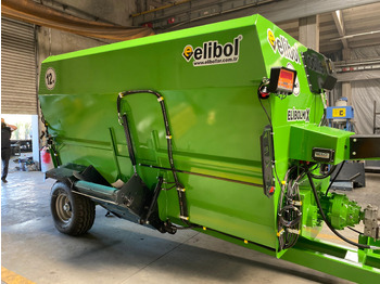 חָדָשׁ עגלת מערבל מספוא ELİBOL ELİBOLMIX 12M³ HORIZONTAL FEED MIXER: תמונה 3
