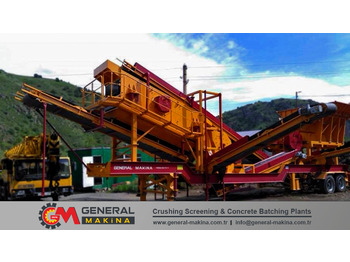 הַחכָּרָה General Makina 640 Mobile Crushing and Screening Plant General Makina 640 Mobile Crushing and Screening Plant: תמונה 4