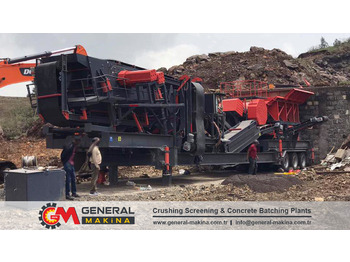 חָדָשׁ מגרסת חרוט General Makina 944 Hard River Stone Crusher Plant: תמונה 4