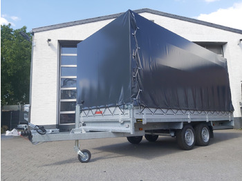 קרון נגרר עם וילונות צד Anssems Hochlader PSX - S 3000 405x178x30cm 180cm Hochplane grau (XL) 3000kg Aktion: תמונה 5