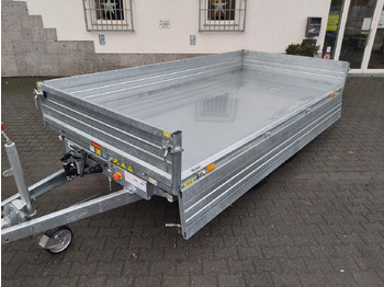 קרון נגרר עם מזהיר Böckmann Kipper DK ST 3718/35 Profi 374x180x40cm Stahlwände Elektro + NHP LFH 13" 3500kg: תמונה 3