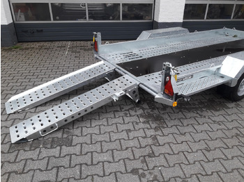 קרון נגרר לצמחים Brian James Digger Plant 543-3717-35-2 370x170cm 3500kg Rampen Reserverad 2736kg Nutzlast Aktion 24: תמונה 3