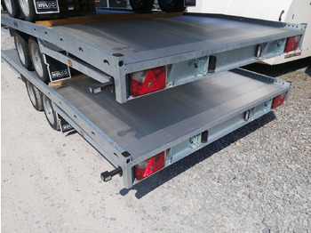 קרון נגרר צד נופל/ שטוח CARAX-2 3000 Multitransporter 440x207cm Aluboden Auffahrrampen 3000kg Winter Aktion: תמונה 5
