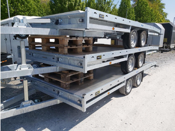 קרון נגרר צד נופל/ שטוח CARAX-2 3000 Multitransporter 440x207cm Aluboden Auffahrrampen 3000kg Winter Aktion: תמונה 4