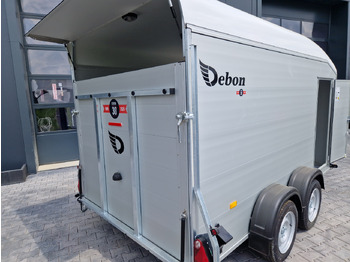 קרון נגרר למכונית Cargo Roadster 700 plus 375x180x200cm Alu Poly weiß Seitentür Pullman 100km/H 2600kg Modell 2025: תמונה 4