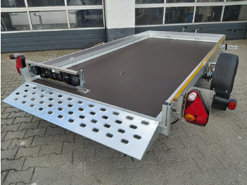 קרון נגרר לצמחים Senklift Anhänger MSL 1530/151 301x151x10cm yellow Plattform hydraulisch absenkbar 1500kg: תמונה 5