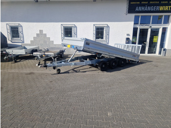 קרון נגרר עם מזהיר Variant Maschinentransporter 3543 UX Maxi Load LED Tridem Parabelfederung 3500kg: תמונה 3 קרון נגרר עם מזהיר Variant Maschinentransporter 3543 UX Maxi Load LED Tridem Parabelfederung 3500kg: תמונה 3