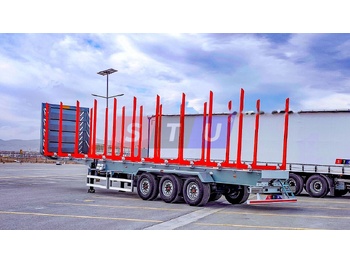 הַחכָּרָה STU 1 UNIT STOCKS - 3 SAF AXLE TIMBER TRAILER STU 1 UNIT STOCKS - 3 SAF AXLE TIMBER TRAILER: תמונה 3