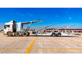 סמיטריילר בהובלה אוטומטית STU